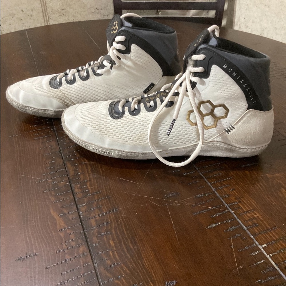 Vivobarefoot White and Black Athletic Shoes